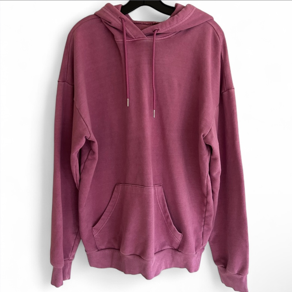 ORIGINAL USE Pink Pullover Hoodie Oversized Slouchy Baggy Casual Normcore Size M